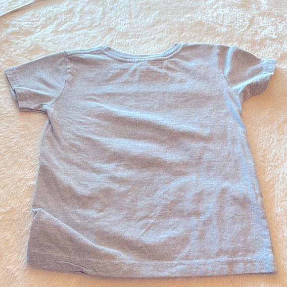 Heather Grey 3T little boys saber T-shirt - Picture 3 of 3